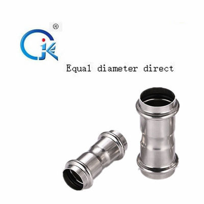 SS304L Press Fit Phụ kiện đường ống Bộ chuyển đổi nam nữ DN15mm Rèn đánh bóng