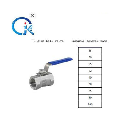MIDAS Thép không gỉ 2PC Khóa tay cầm bên trong thông qua van bi dầu khí nước