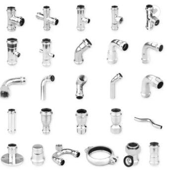 Mapress Press Phụ kiện vừa vặn SS304L / SS316L với M Profile Press