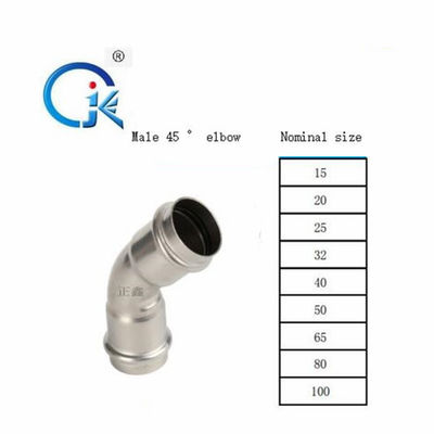 Phụ kiện báo chí không gỉ sê-ri 300 DN15 - DN100 Mẫu miễn phí