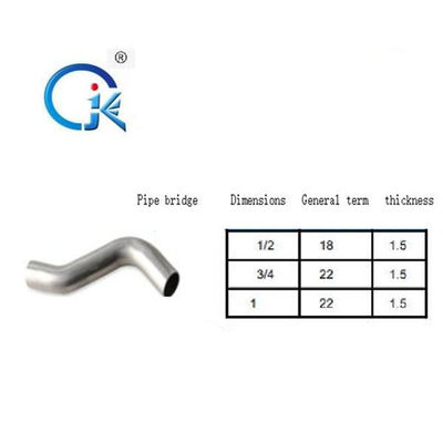 Phụ kiện máy ép hồ sơ OEM V Thép không gỉ 1.6MPa uốn cong 90 độ
