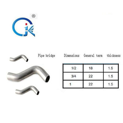 Phụ kiện máy ép hồ sơ OEM V Thép không gỉ 1.6MPa uốn cong 90 độ
