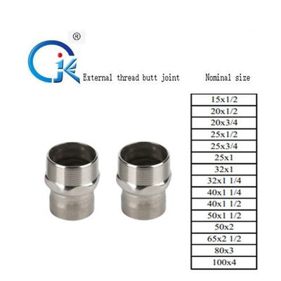 Thân thiện với môi trường Viega Propress Phụ kiện thép không gỉ Đánh bóng bề mặt