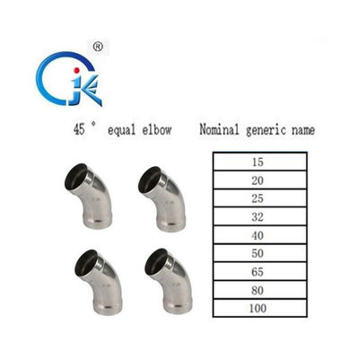 Phụ kiện ép thép carbon DN15-DN100 / Phụ kiện uốn ống với vòng đệm HNBR O