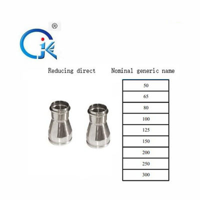 Các phụ kiện có rãnh bằng thép không gỉ mạ kẽm giả mạo DN50 Mẫu miễn phí