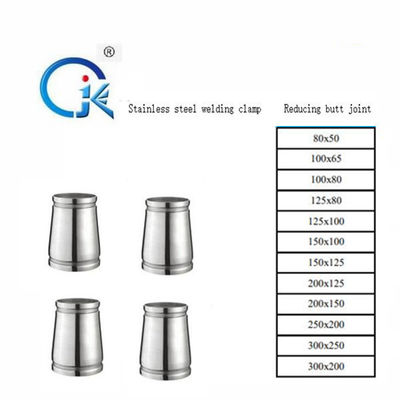 Lắp ống giảm tốc khuỷu tay Tee, Lắp ống có rãnh SS304 ISO9000 DIN