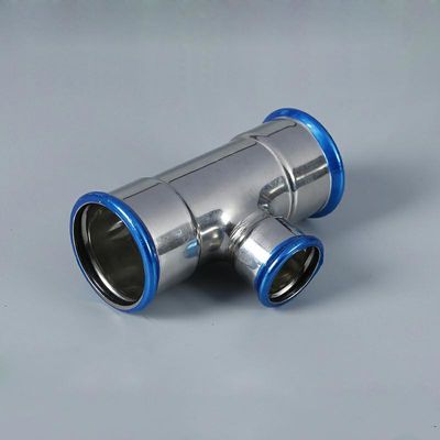 Ổ cắm bằng thép không gỉ Lắp ống DN54 Đánh bóng bề mặt màu trắng niken